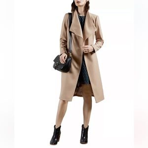 Ted Baker Midi Wool Wrap Coat